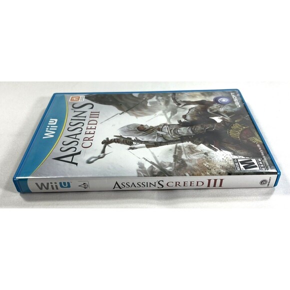 Assassin's Creed III Nintendo Wii U 2012 Complete With Manual Tested - Picture 3 of 9
